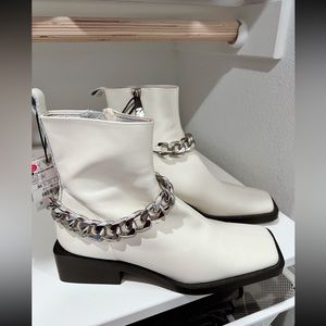 Zara boots leather brand new on sale with free gift